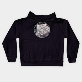 Snow Leopard Kids Hoodie